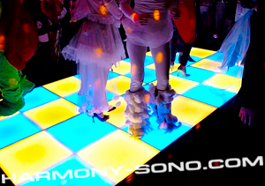 Location parquet de danse disco, piste de danse lumineuse , plancher lumineux