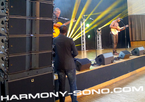 Location matériel sonorisation concert : console de mixage YAMAHA CL5 + YAMAHA QL1 + YAMAHA RIO 3224-D, enceinte longue portée L'ACOUSTICS KARA, ampli L'ACOUSTICS LA8, caisson de basse L'ACOUSTICS SB18, ampli L'ACOUSTICS LA12x, enceinte L'ACOUSTICS 12XT, ampli L'ACOUSTICS LA4x, micro SHURE BETA58A HF, DI RADIAL J48 - Location éclairage lumière : projecteur " type Wash " MARTIN MAC-AURA, projecteur " effet Sharpy " MARTIN RUSH MH3, pupitre de commande lumière DMX MA DOT.2, machine à brouillard LOOK UNIQUE 2.1 - PARIS