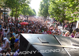 Location système son EAW - 12 000 WATTS - TECHNO PARADE - Paris Location système son EAW - 12 000 WATTS