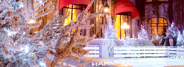 Location machine flocage neige, décoration neige, neige artificielle, décor neige - PARIS